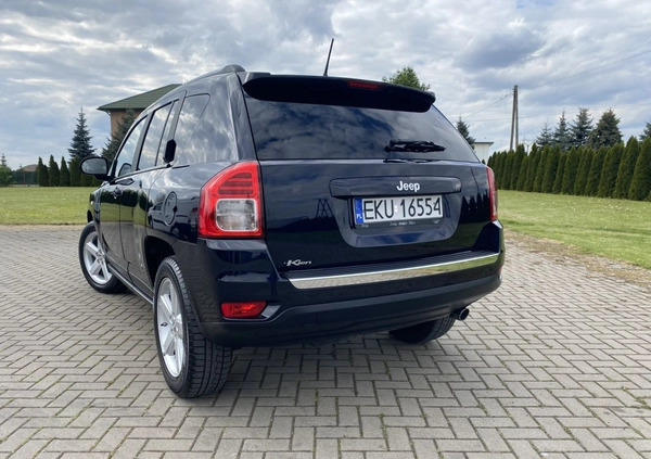 Jeep Compass cena 42900 przebieg: 163000, rok produkcji 2011 z Kutno małe 781